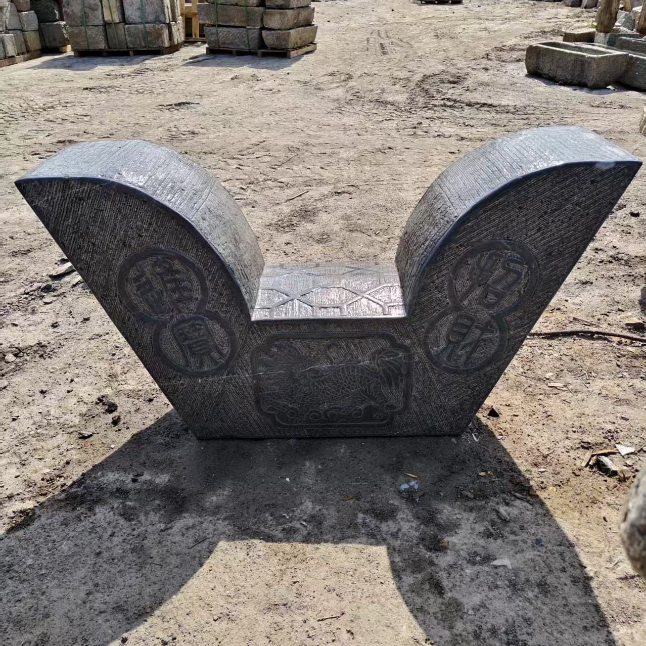 元宝石雕元宝石头元宝招财元宝风水元宝元宝摆件家居风水摆件