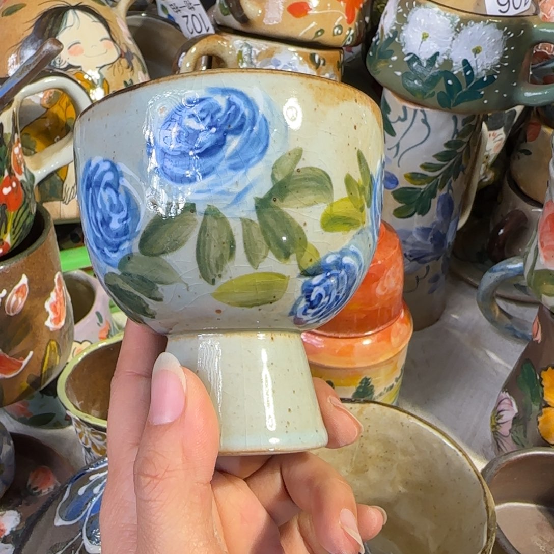 景德镇釉下彩陶瓷微瑕116