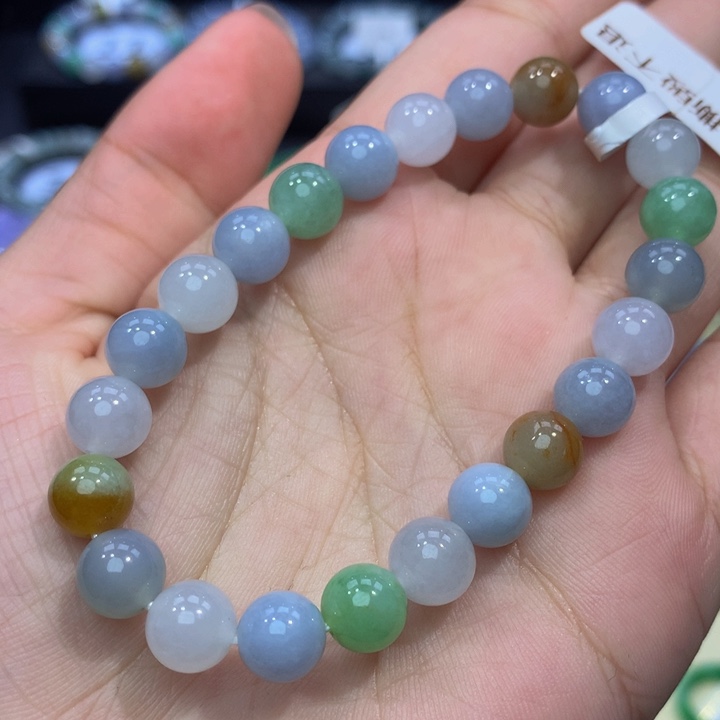 翡翠手链未镶嵌翡翠