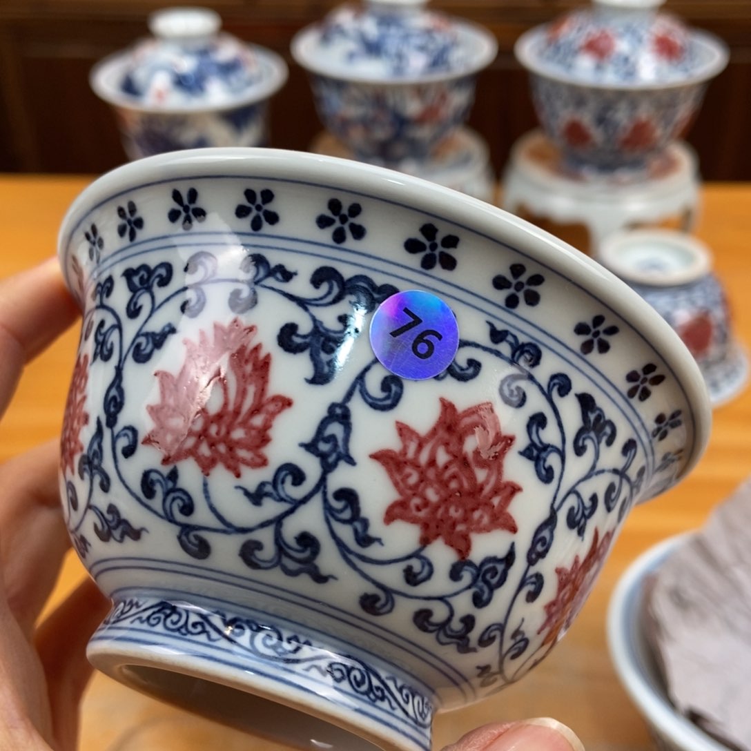 手繪現代茶具非古董