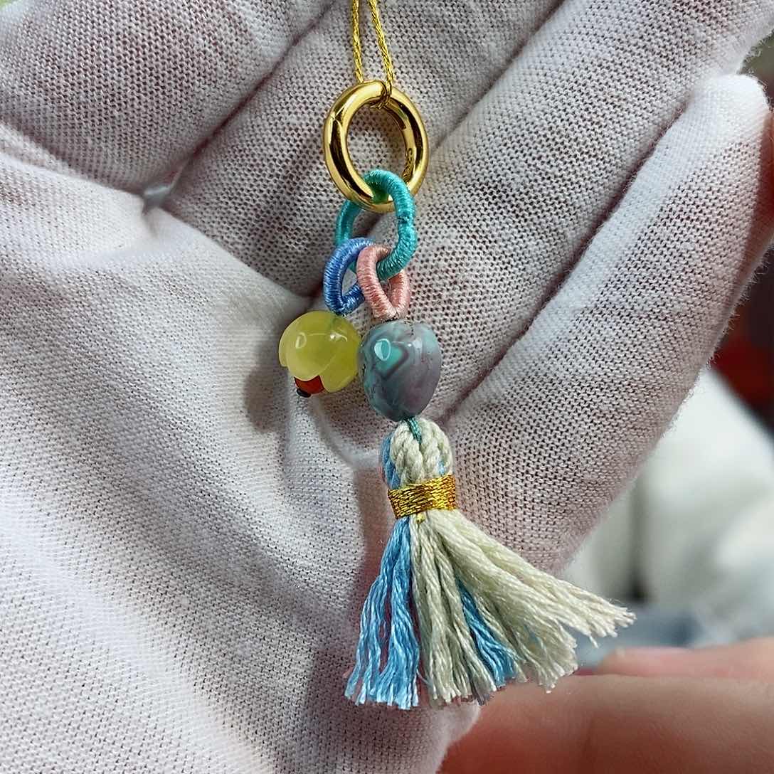 绿松石珠宝奇石银S925镀金镶嵌