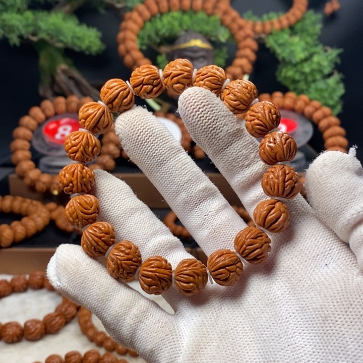 桃核吊坠张****4秦岭l龙纹