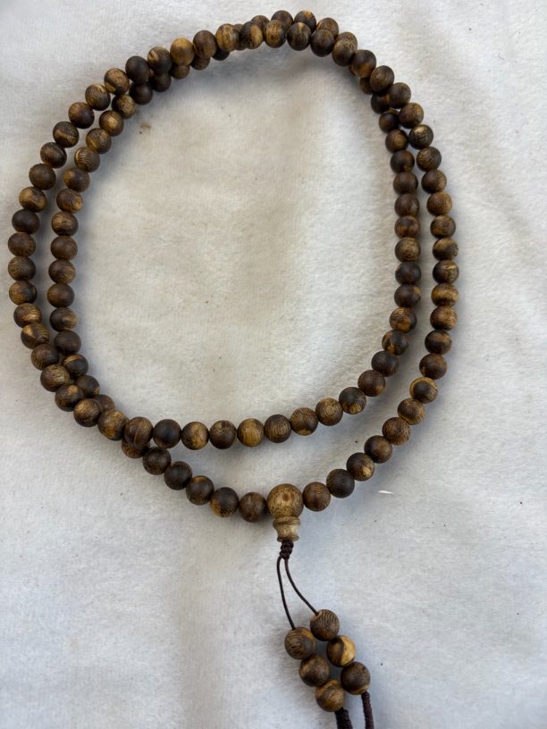 沉香Y15 棋楠虎斑棋九九沉08多圈28克多样性发一