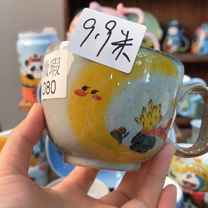 陶景德镇釉下手绘陶瓷 