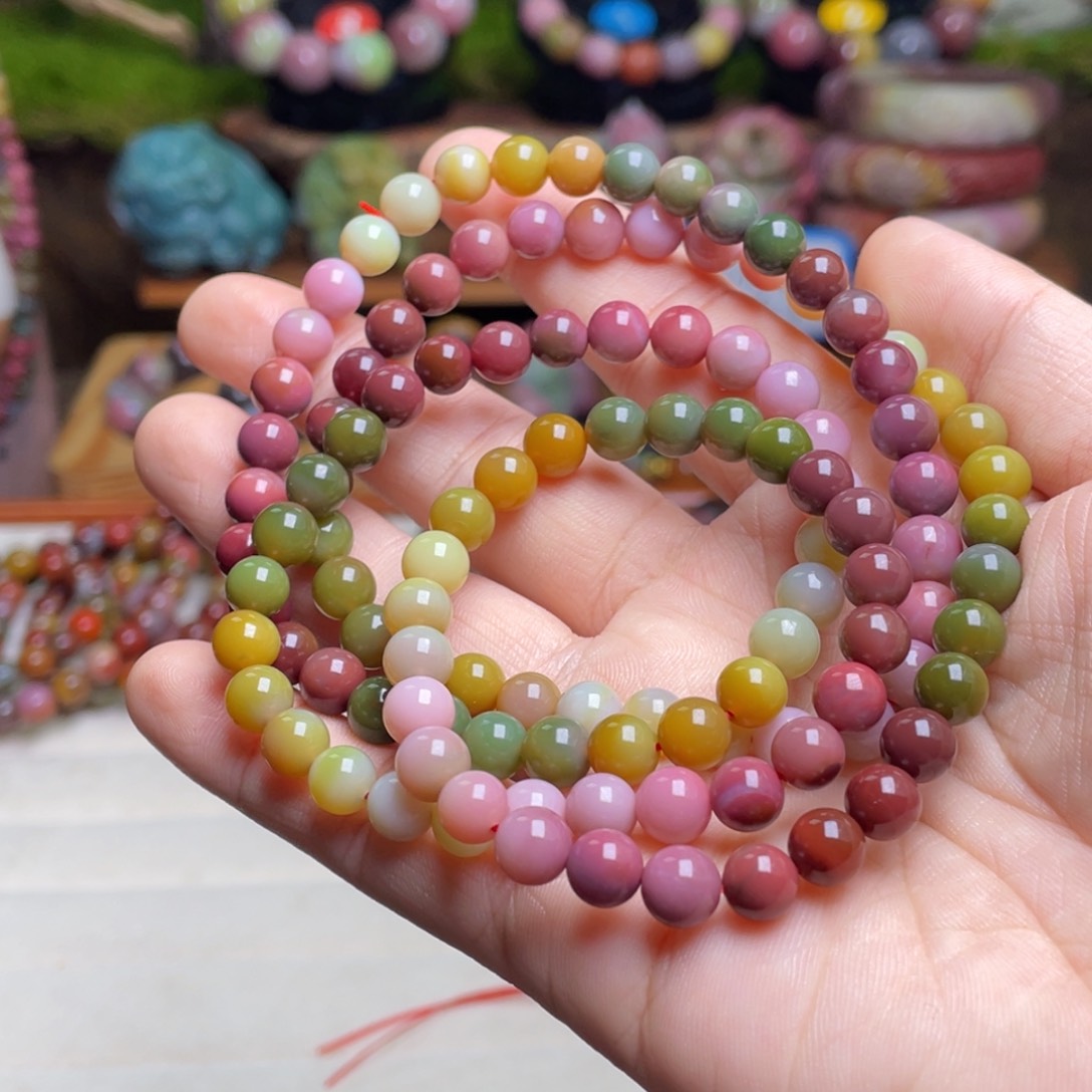 玛瑙/玉髓珠宝半成品未镶嵌亲***二盐源玛瑙年底福利多圈