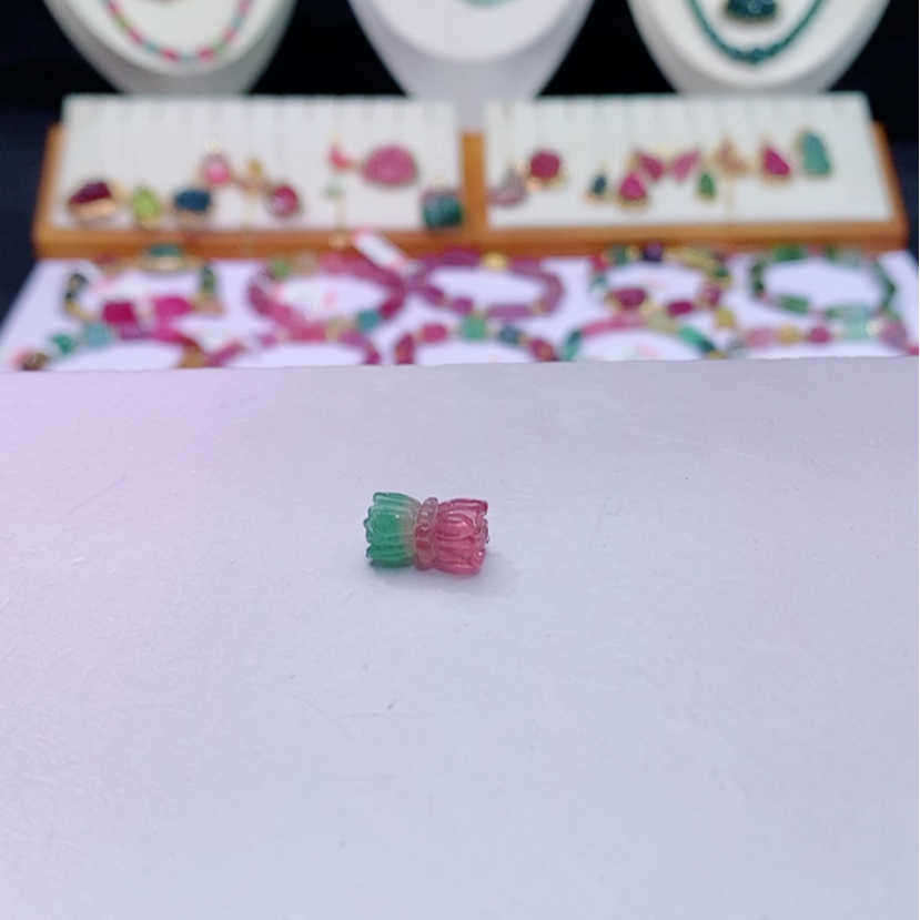 【闪购商品】碧玺碧玺m未镶嵌莲花珠
