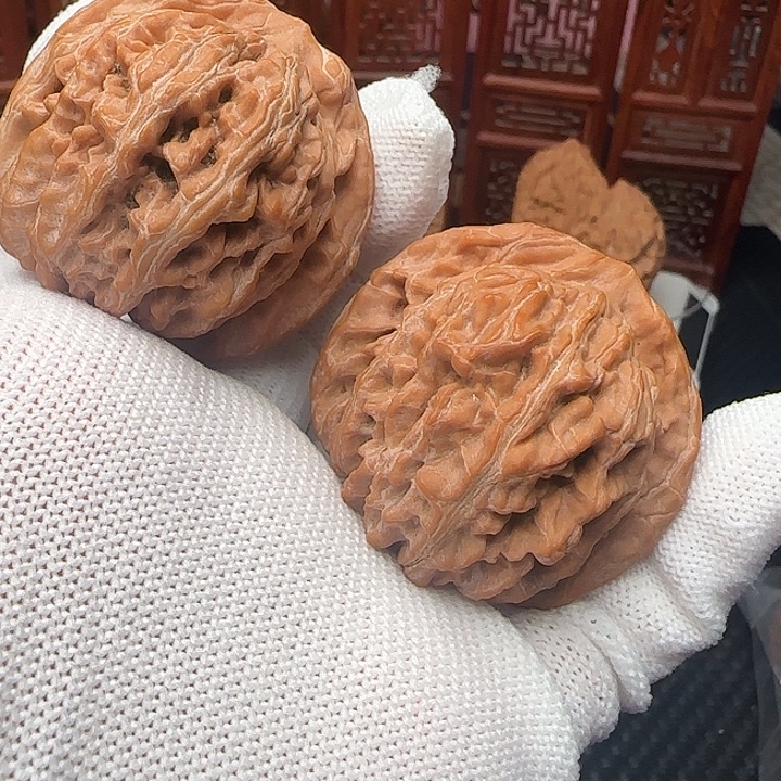 吊坠文玩核桃全品45➕山地楼
