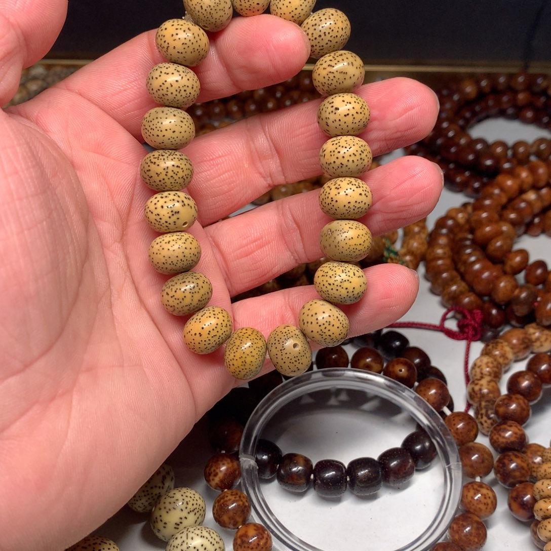 吊坠星月菩提海南原生态13老刀苹果珠