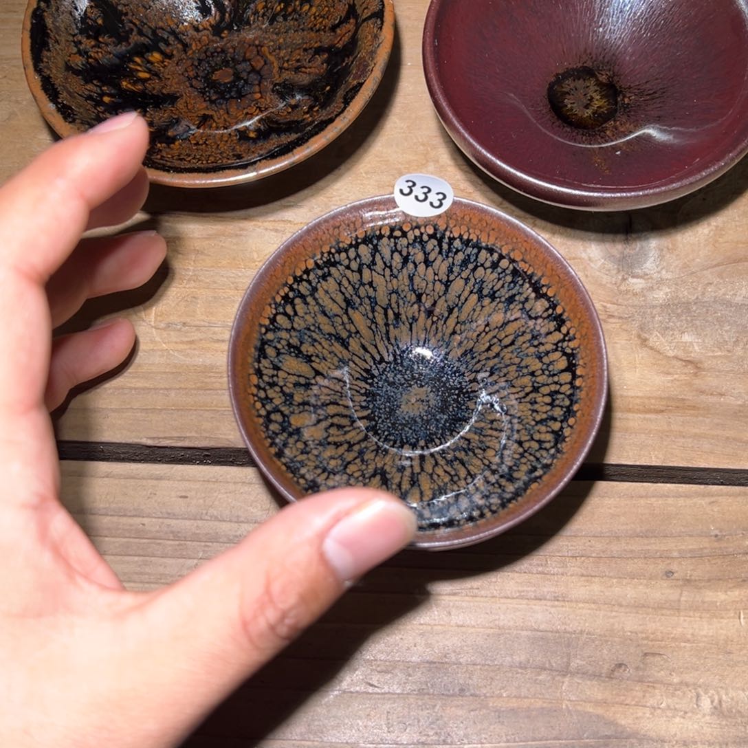 茶盏老表精选柴烧333