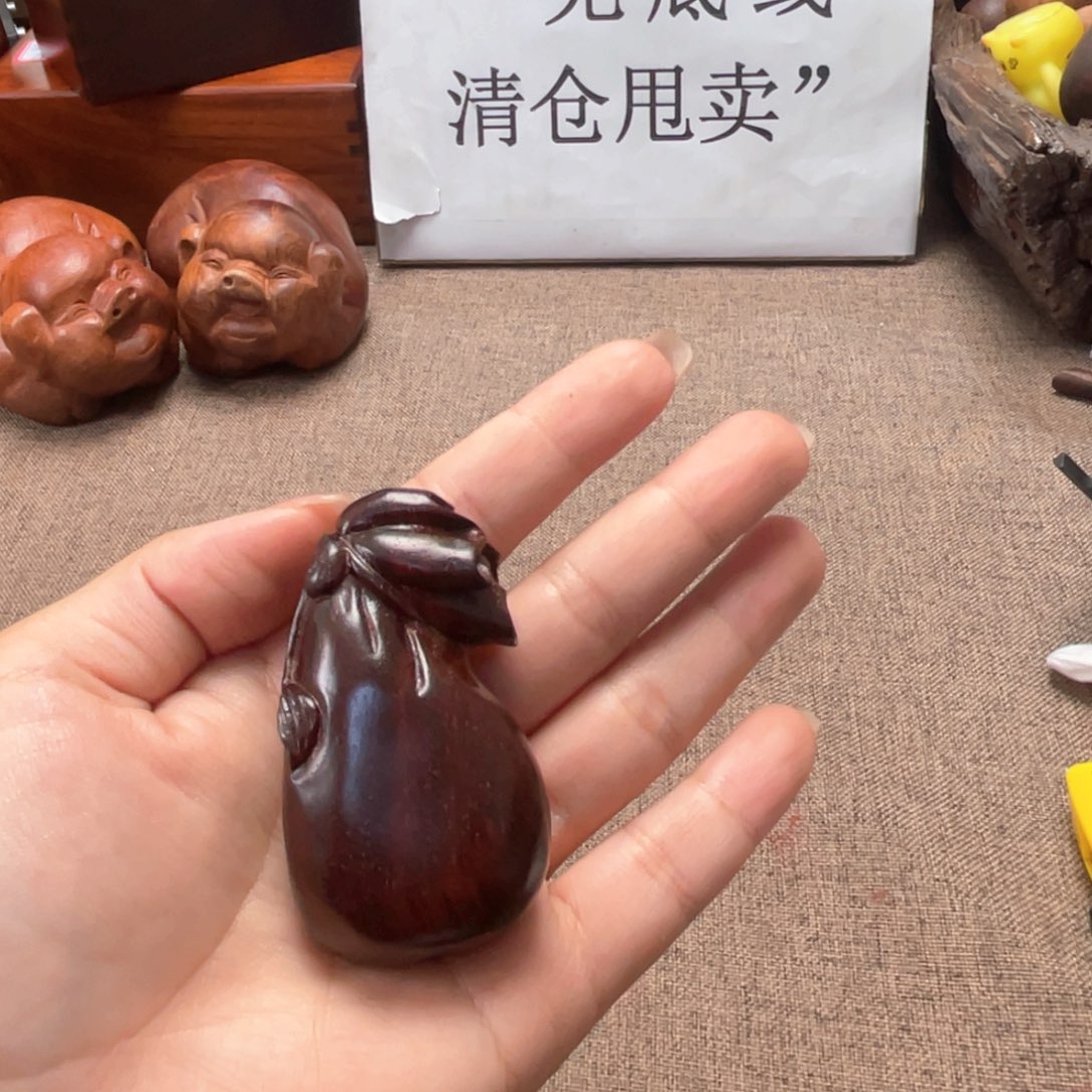 檀香紫檀（小叶紫檀）钱袋子