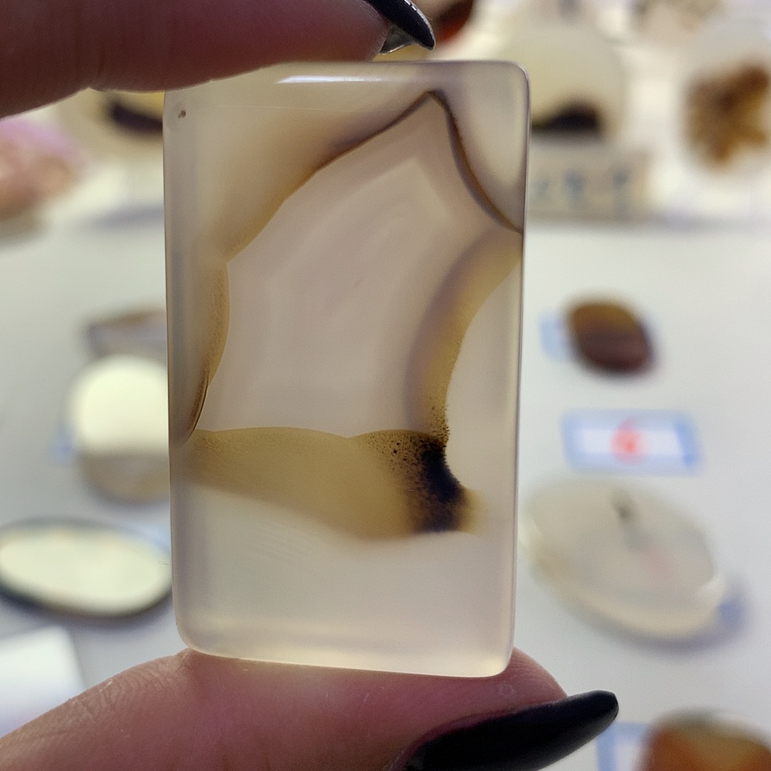 玛瑙/玉髓吊坠(不含链)未镶嵌