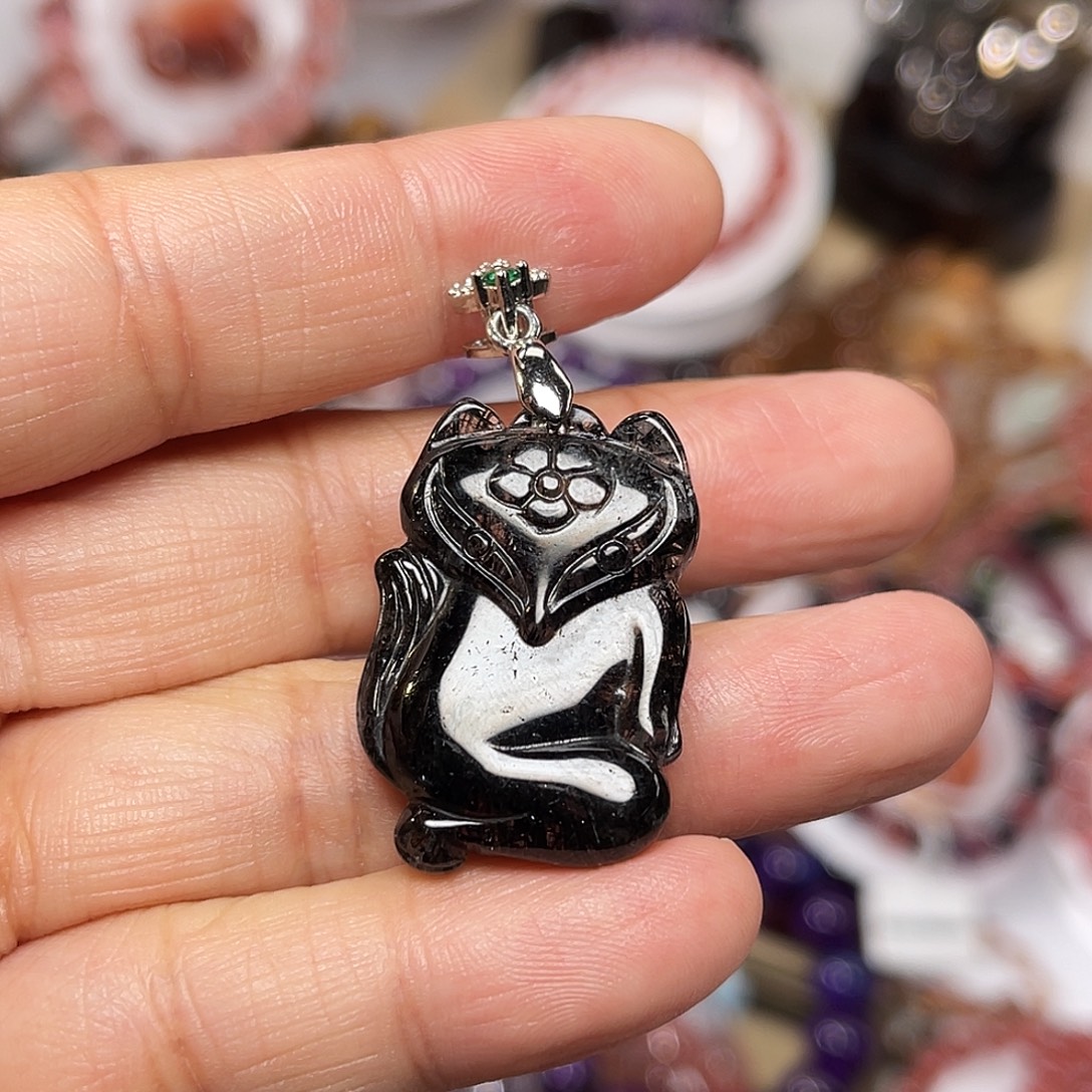 颈饰水晶未镶嵌多样性发一