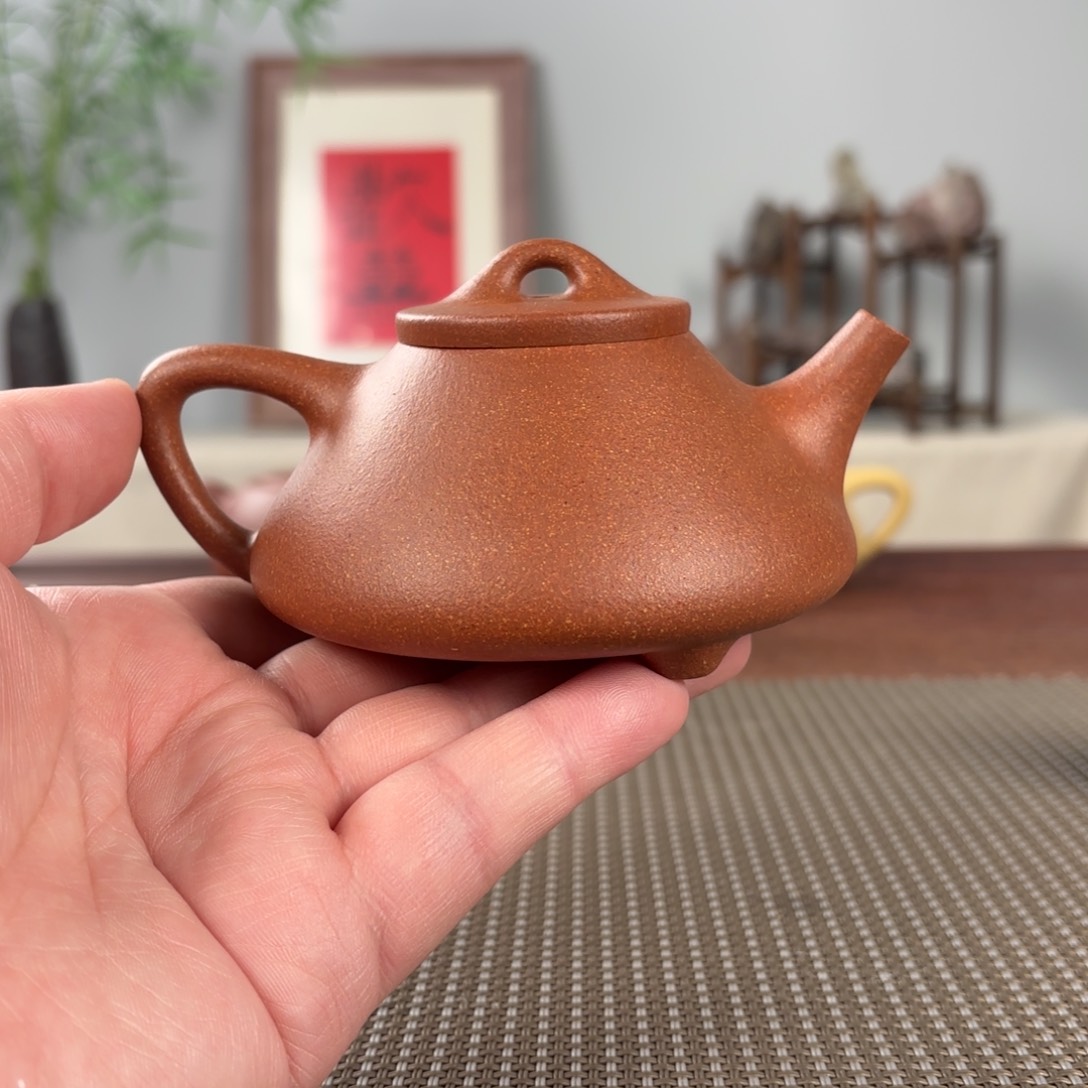 紫砂茶壶黄龙山原矿紫砂壶200