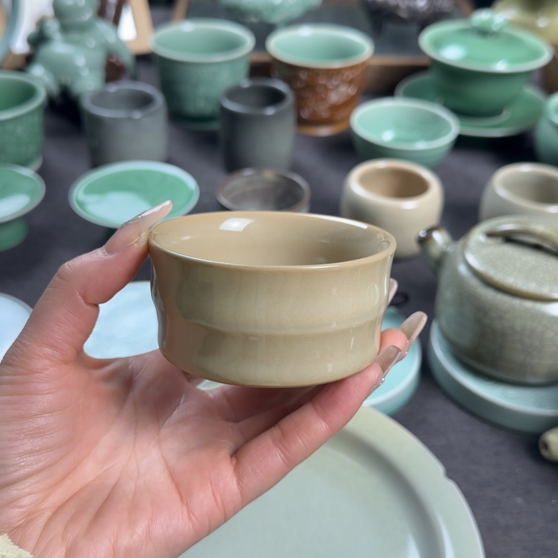 贴米福利小叶玩泥巴手工茶器