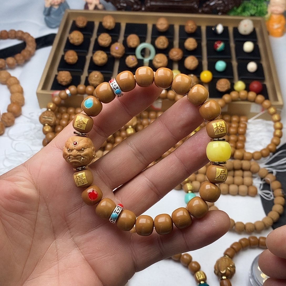 猴头核桃手串老型