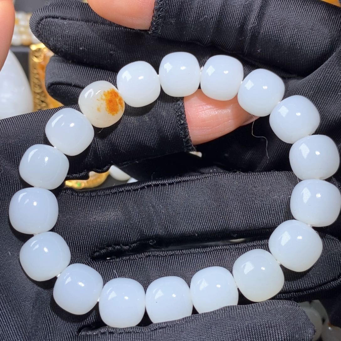 我***字手链未镶嵌和田玉