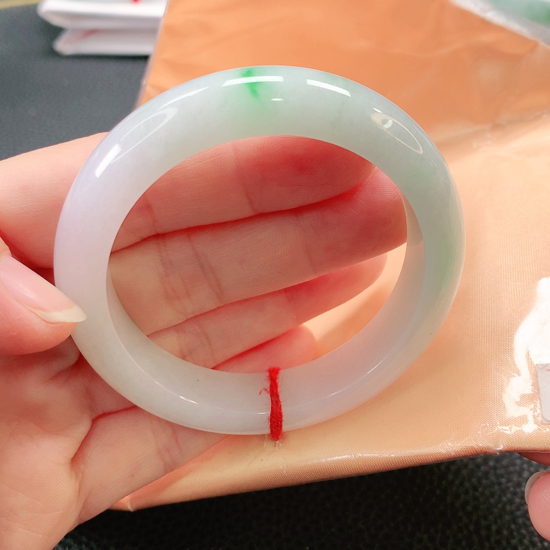 未镶嵌手镯翡翠52正