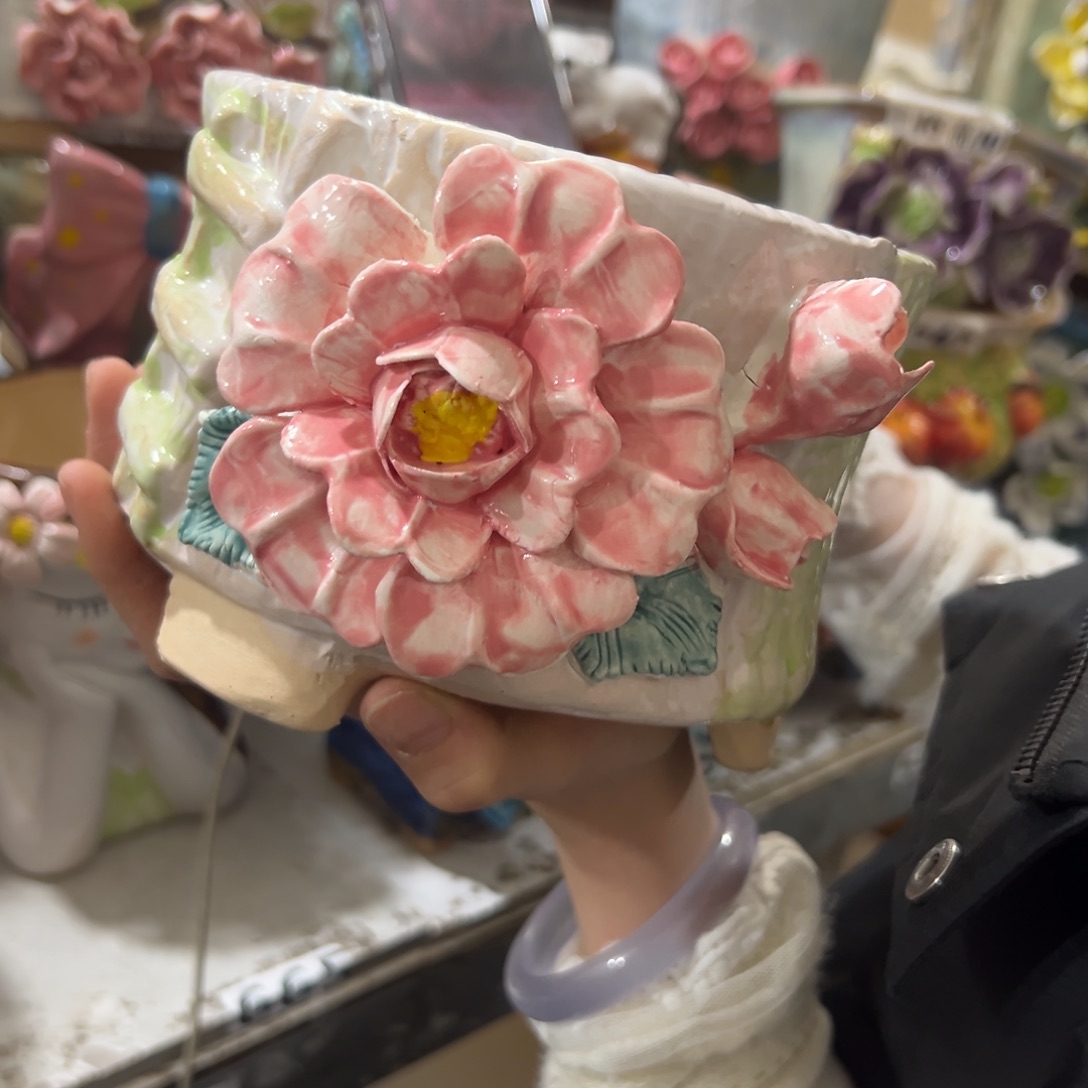 满20米秒退拉黑花盆