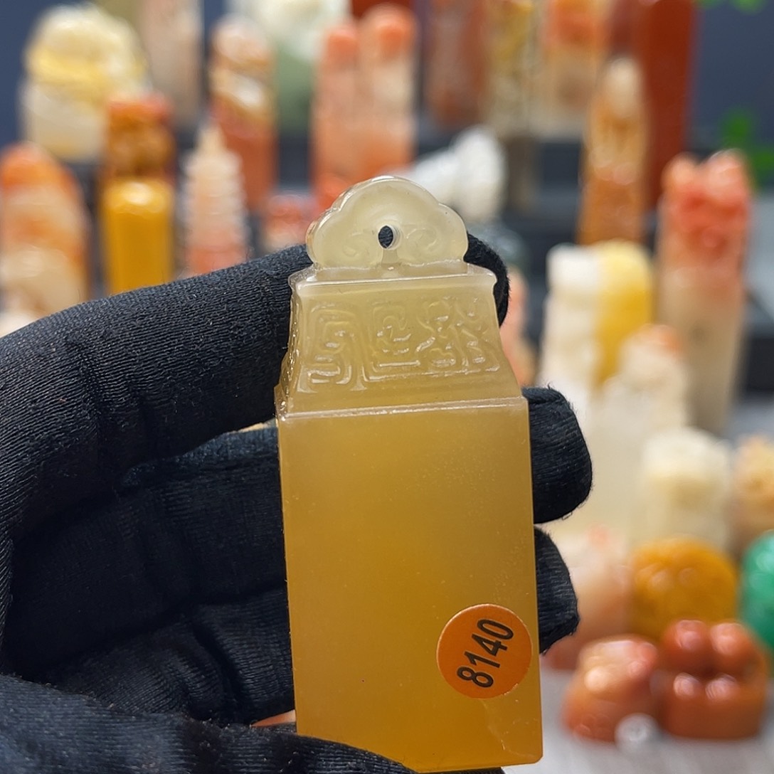 寿山石印石包邮包刻8140