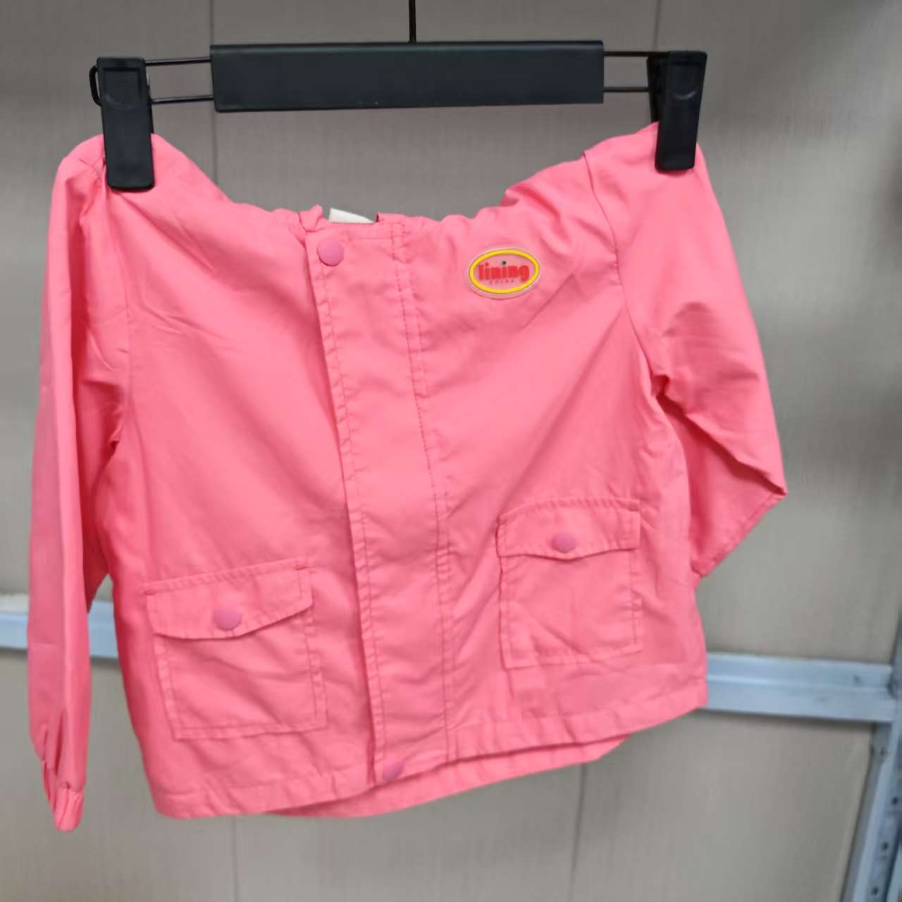 《B品以-直播展示为主》李宁外套春秋女童休闲运动连帽风衣YFDQ019