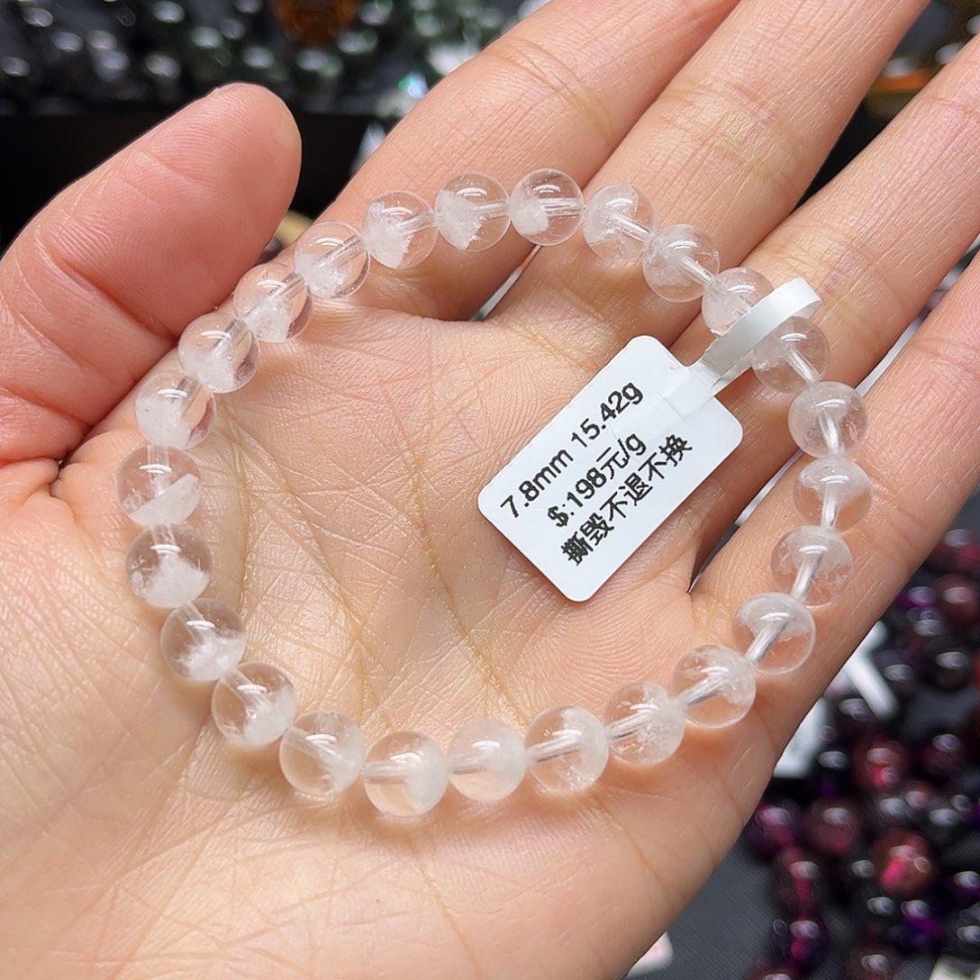 水晶手链未镶嵌手链