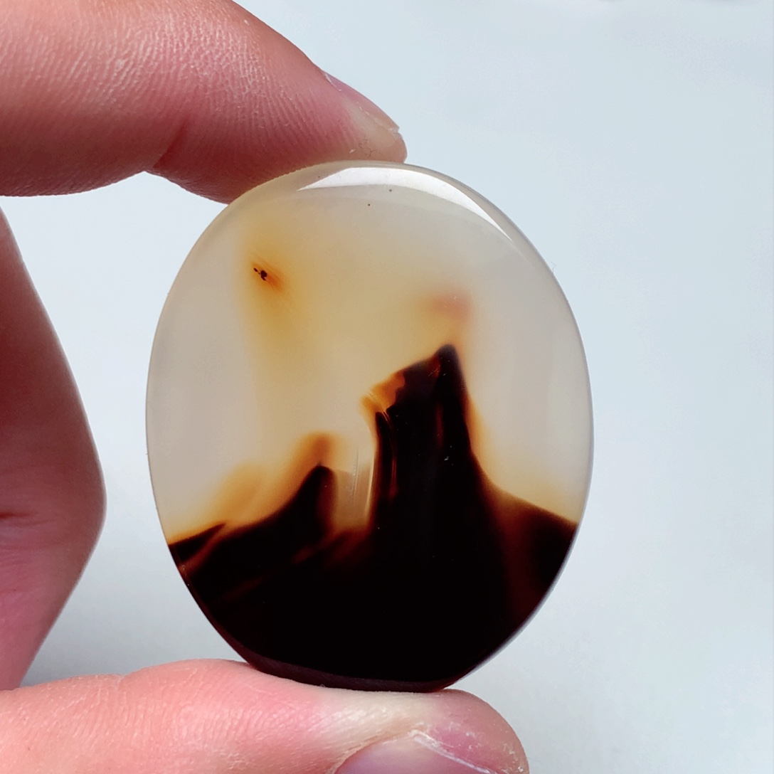 玛瑙/玉髓吊坠(不含链)未镶嵌O****ℳ