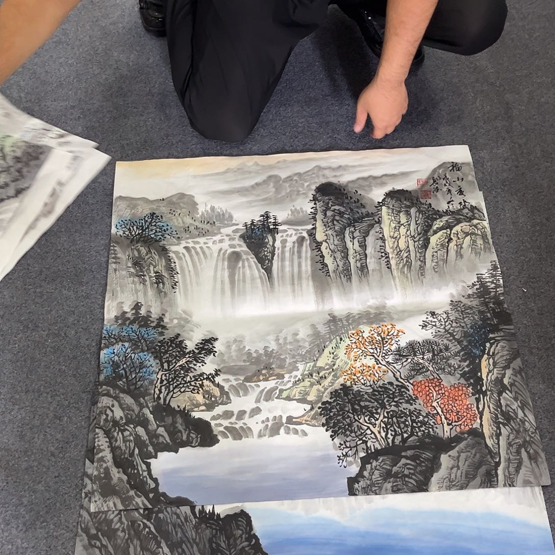 国画LT精品国画作品单幅任发