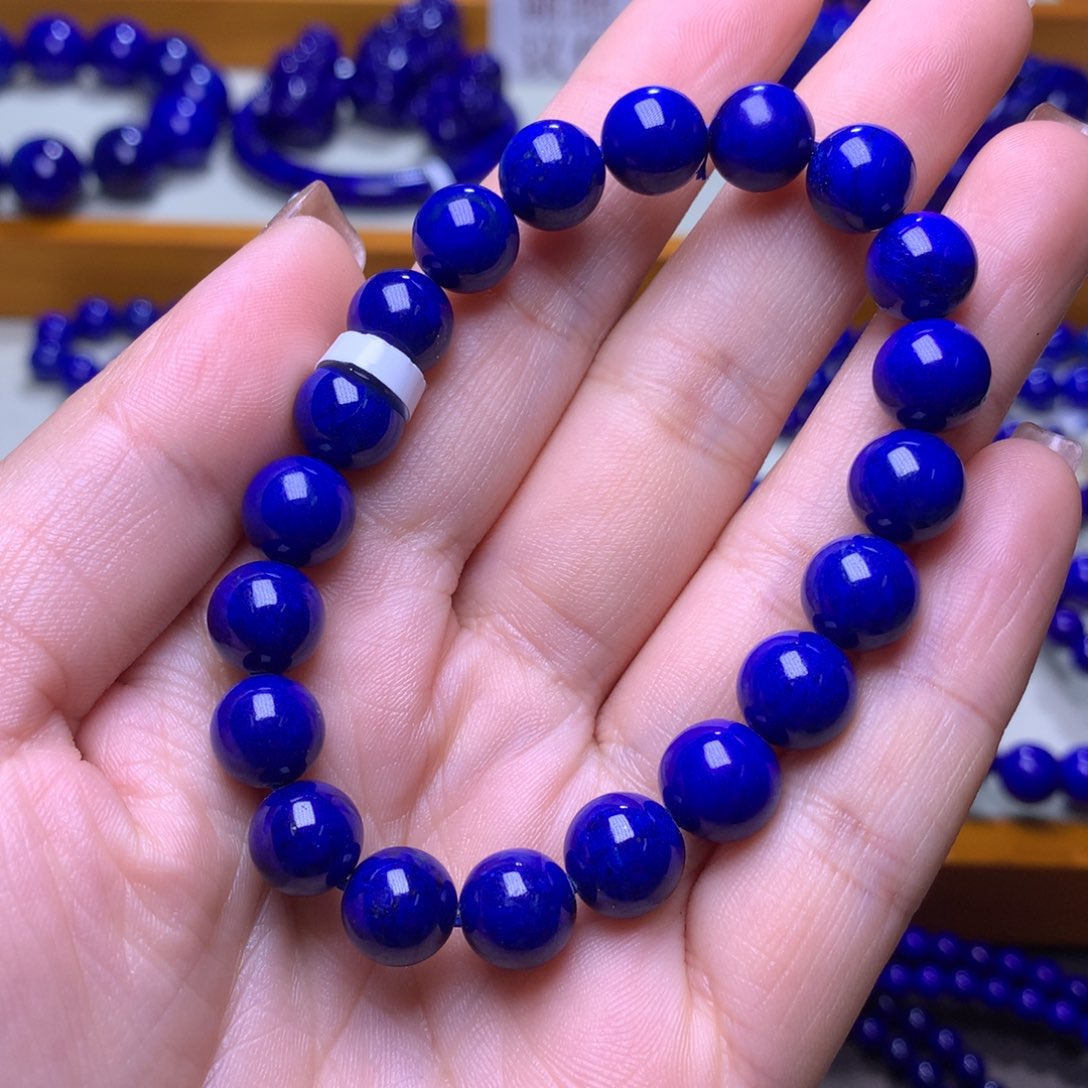 青金石手链未镶嵌8.9mm2339