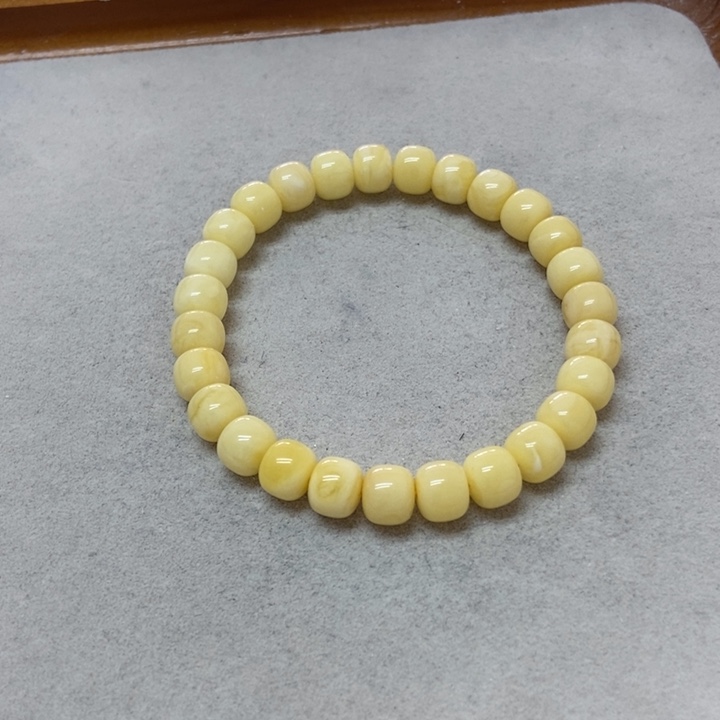 裸石蜜蜡未镶嵌手串