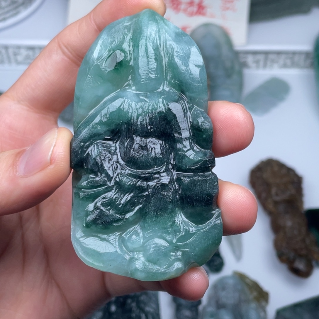 定制翡翠未镶嵌123456