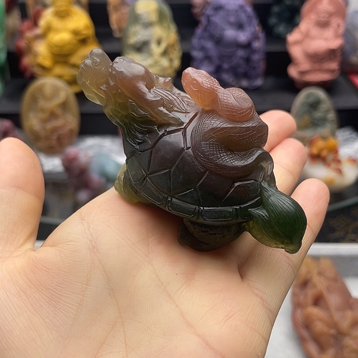 石英质玉未镶嵌摆件