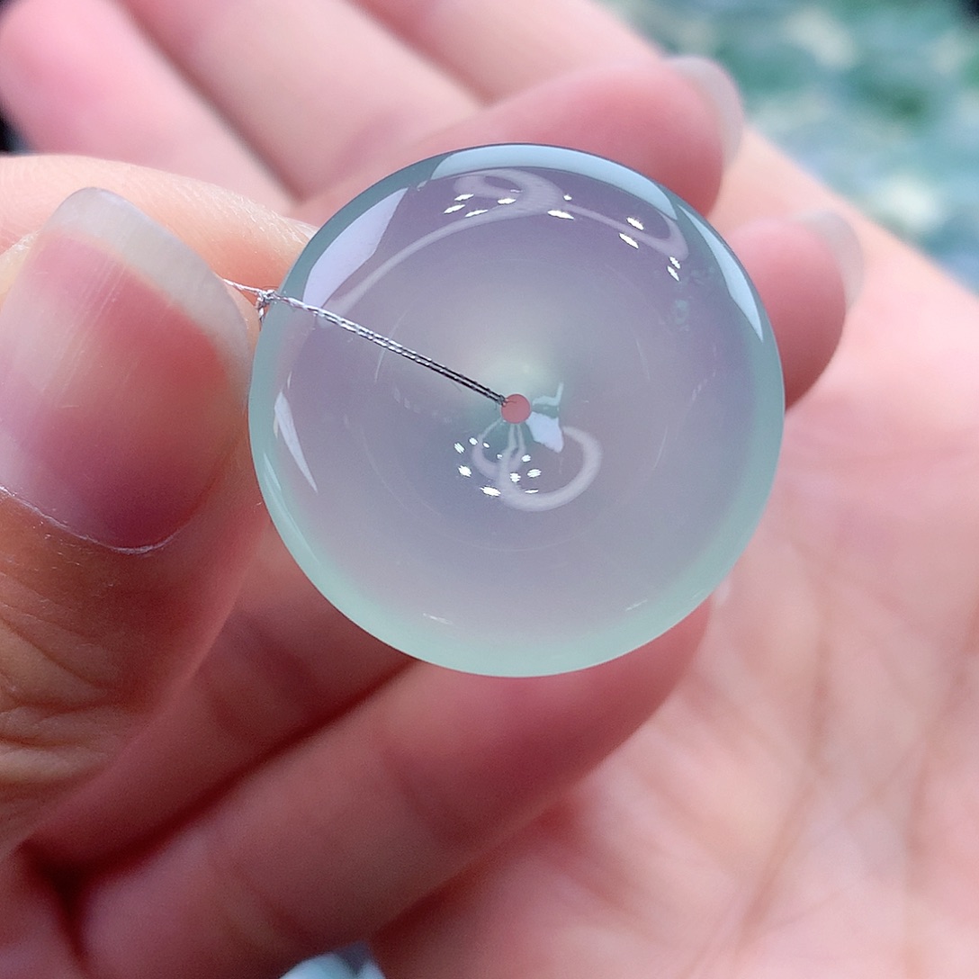 颈饰未镶嵌翡翠编号33尺寸24.9-5.5