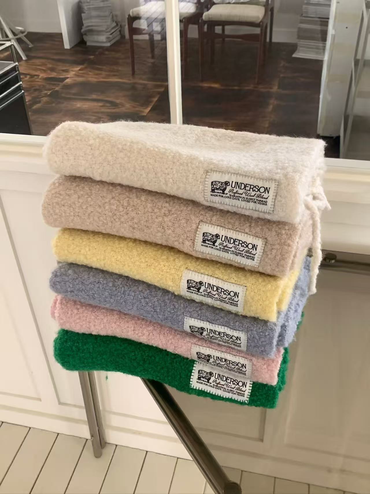 【NO退NO换】韩国东大门 羊毛围巾