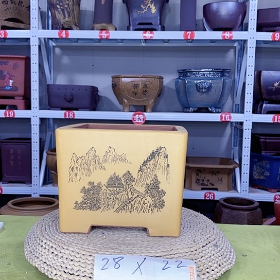 紫砂花盆宜兴紫砂厂