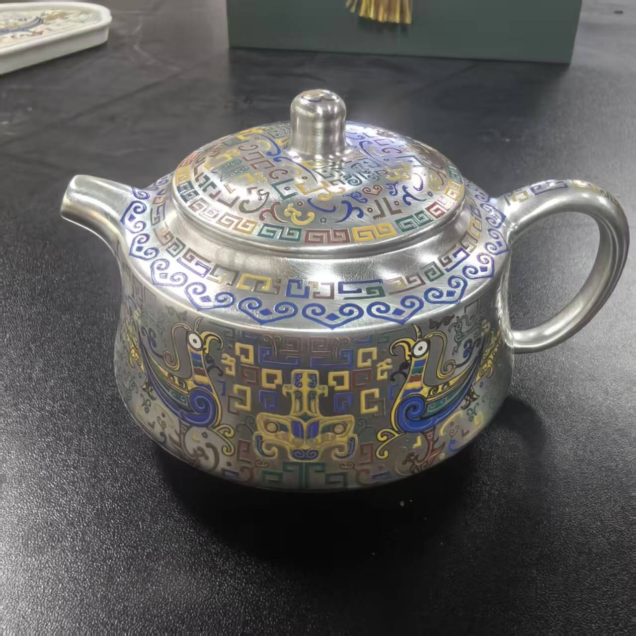 天命玄鸟999银吉祥敦煌天命玄鸟壶单壶H1091