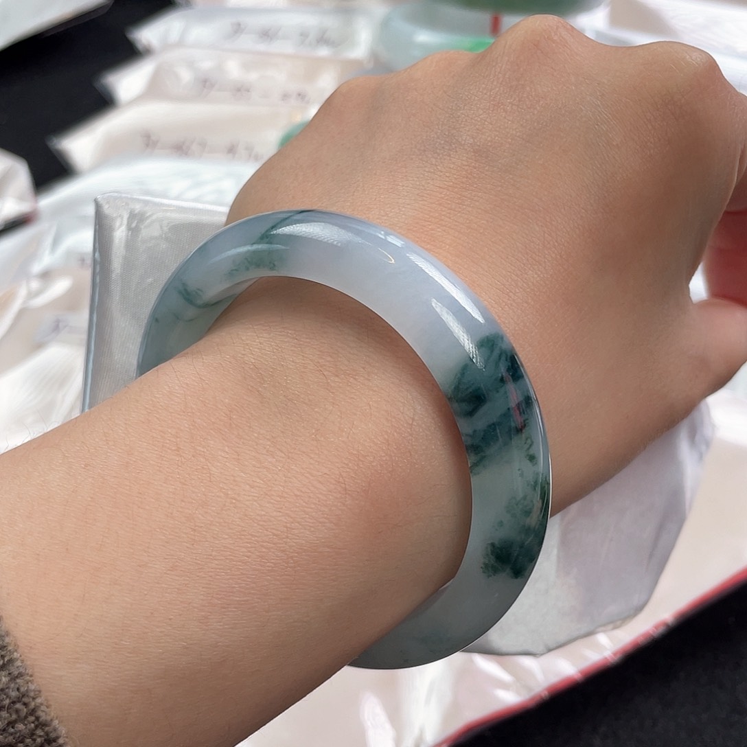 翡翠手镯未镶嵌手镯MY2222