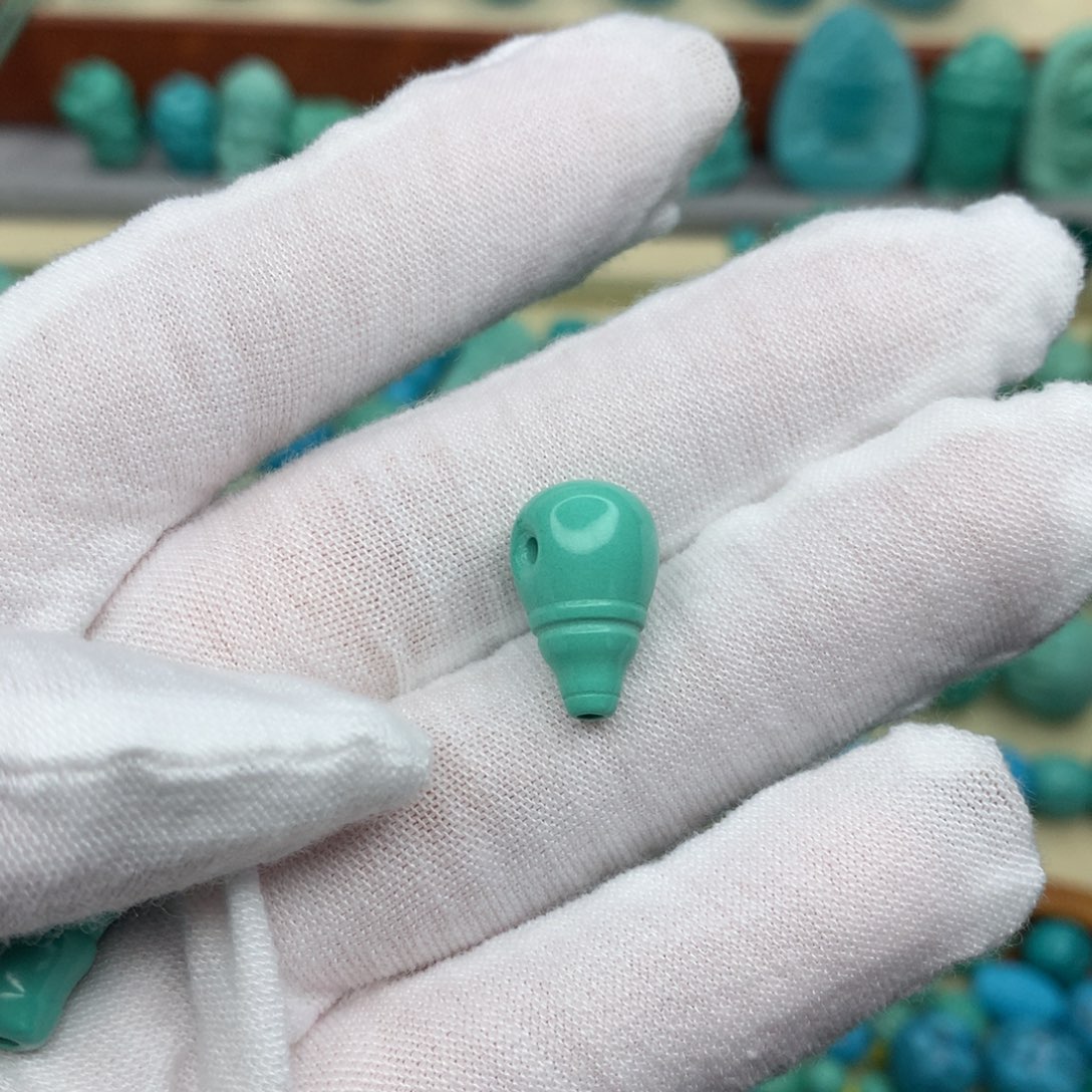 高瓷果冻绿三通尺寸9