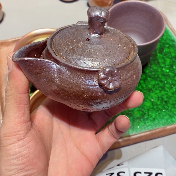 ，柴烧茶具陶瓷杯子