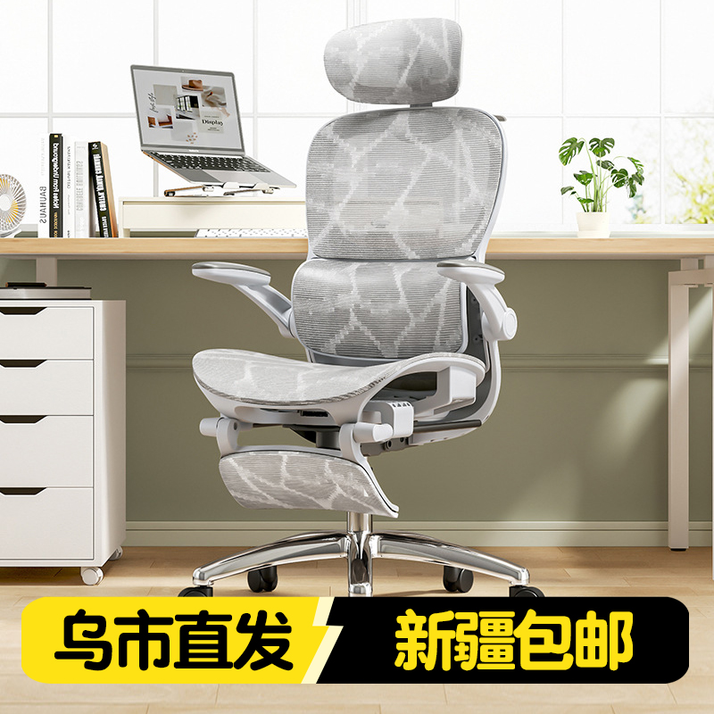 新疆包邮办公椅可躺两用电脑椅人体工学椅久坐座椅转椅椅子电竞椅