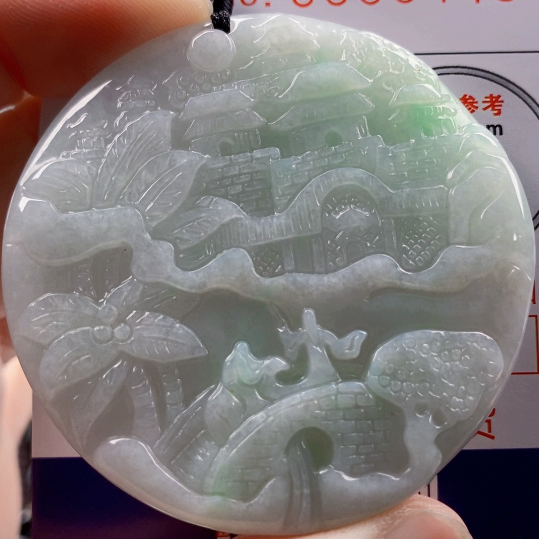 翡翠吊坠(不含链)未镶嵌