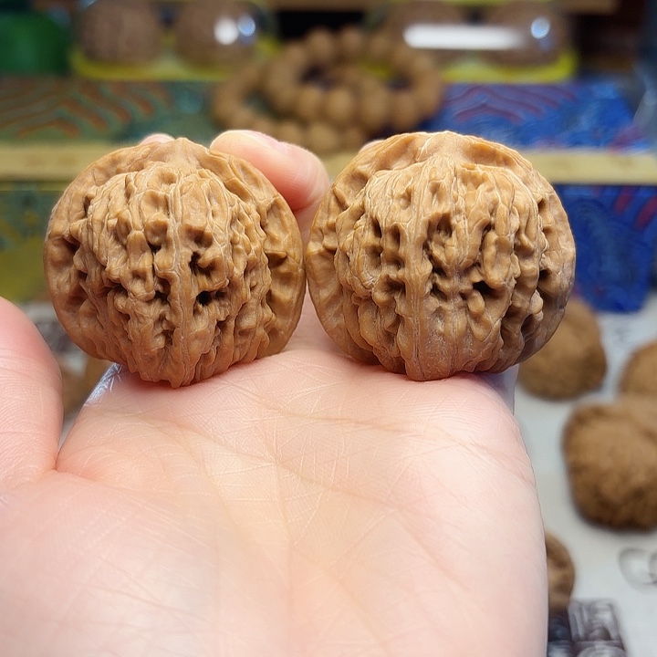 吊坠文玩核桃四座楼42