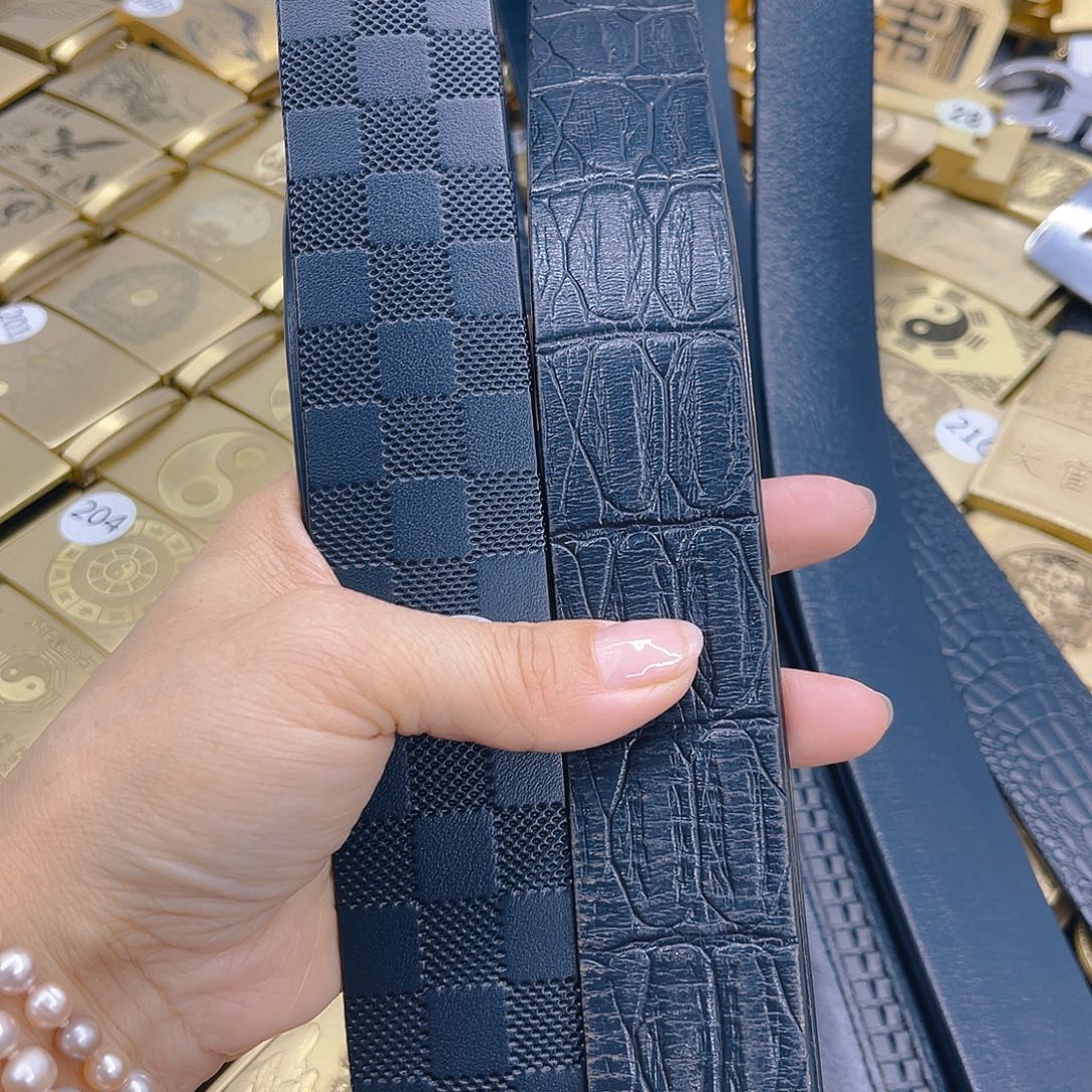 牛皮腰带2条都发1米