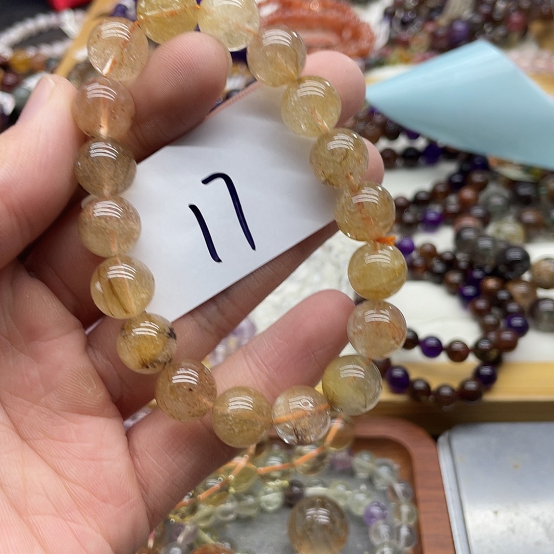 未镶嵌手串水晶天然