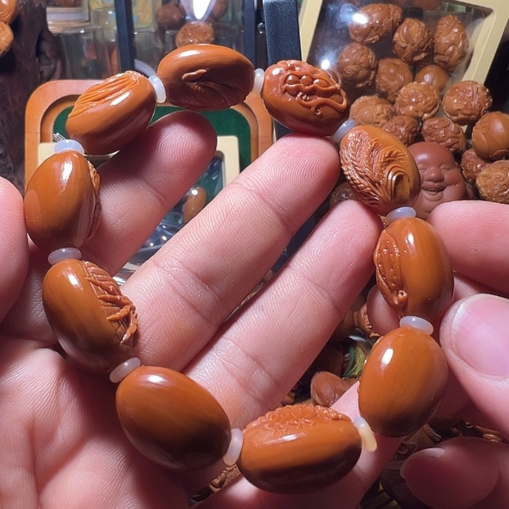 韡***9手串/手链橄榄核无毒1.5