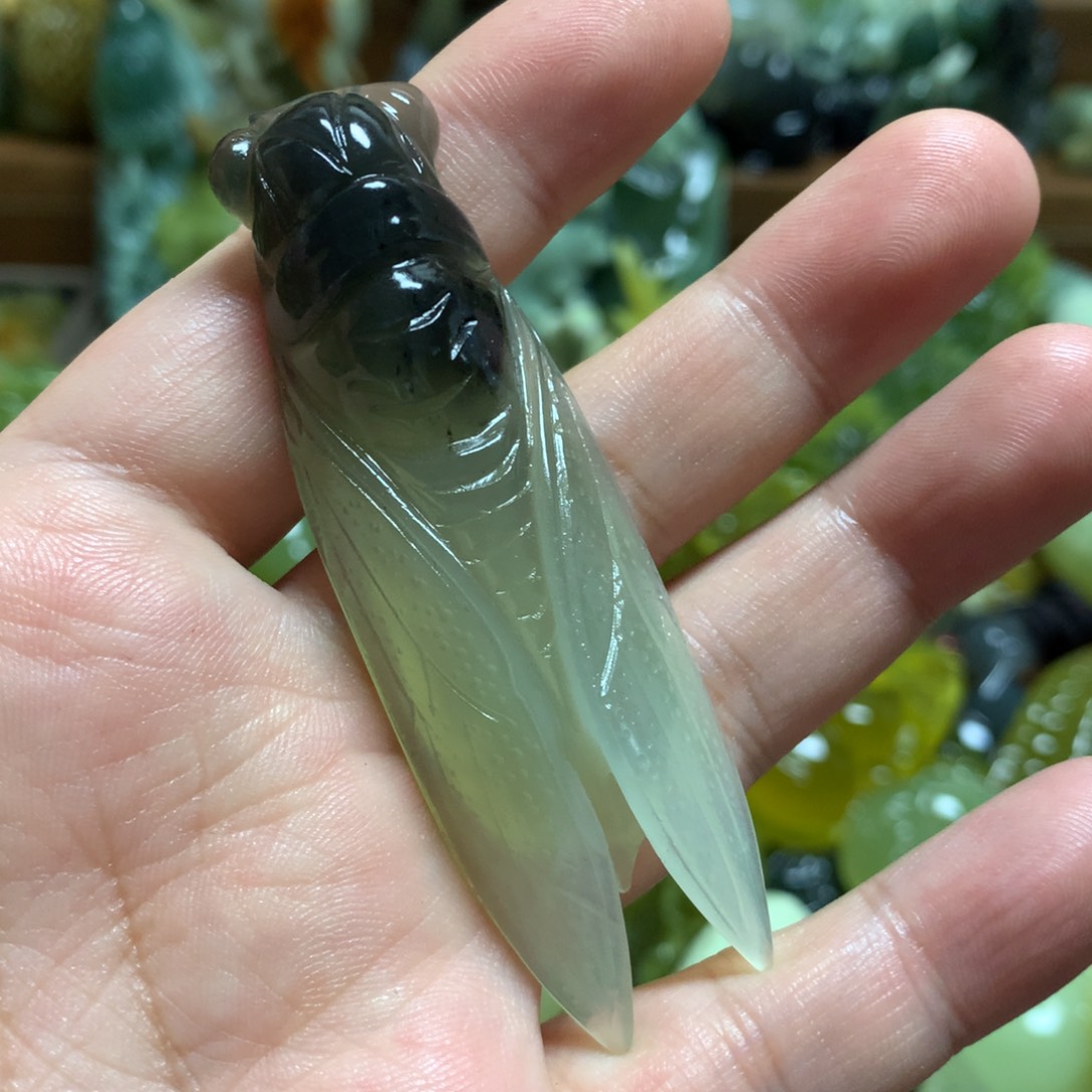 岫玉手把未镶嵌手把