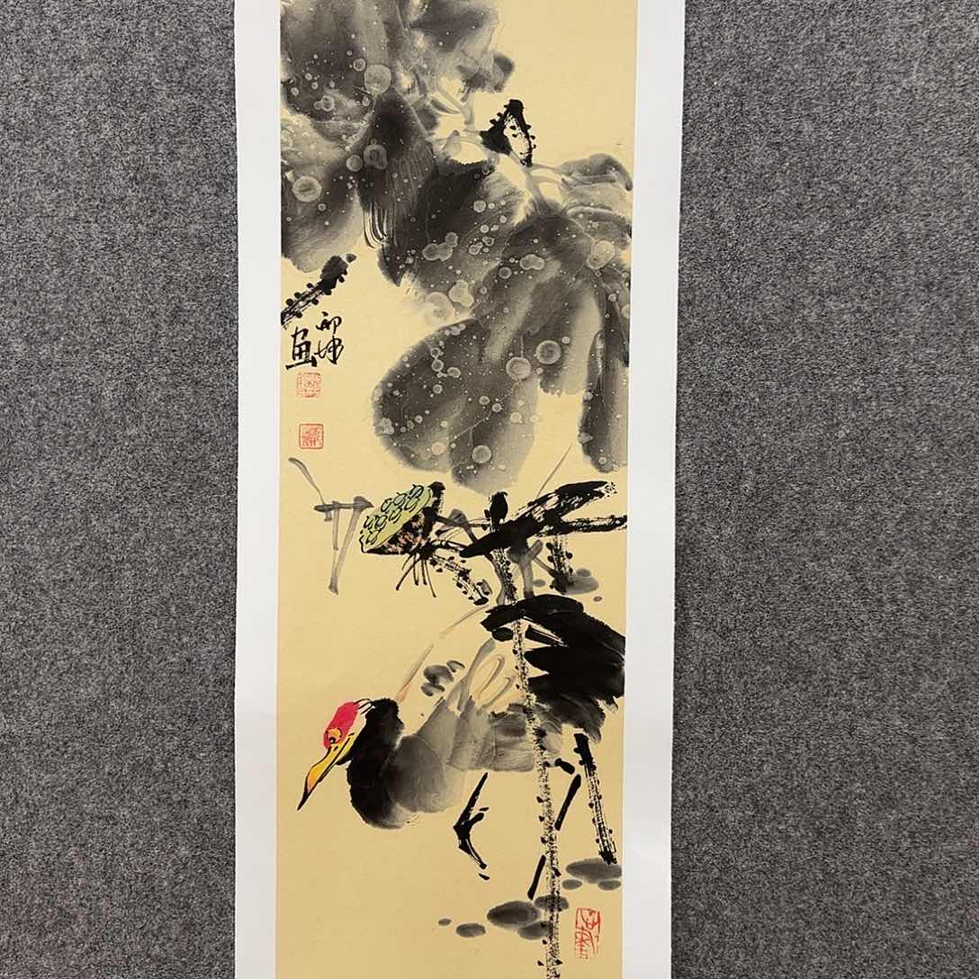 国画邢坤老师手绘作品