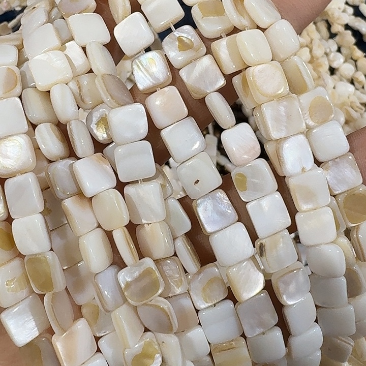 玛瑙/玉髓合金珠宝半成品3条正方形