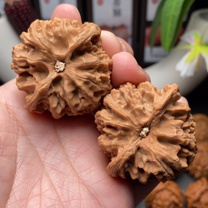 文玩核桃把件随*苹果园45