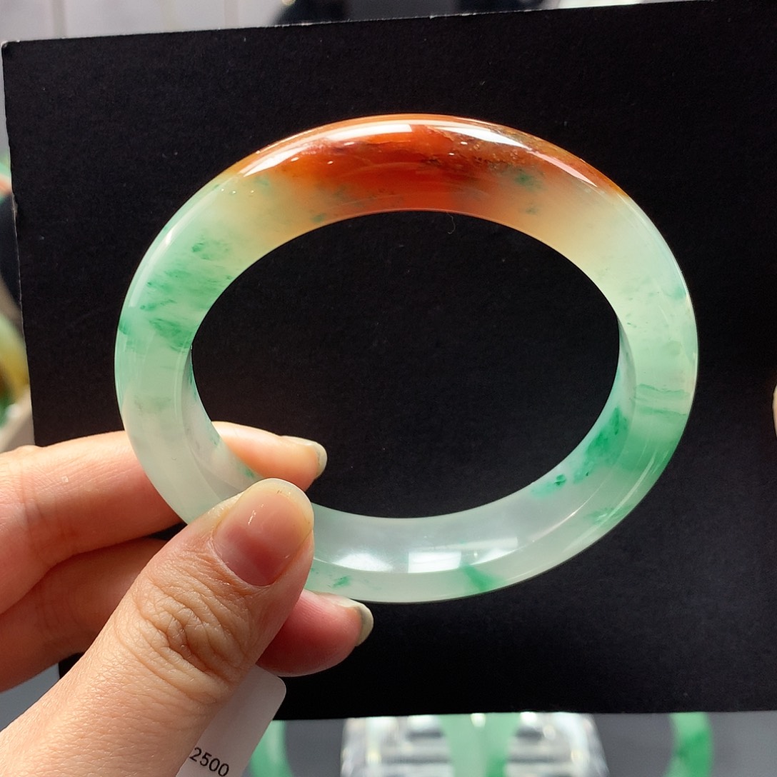 石英质玉手镯未镶嵌可**麻