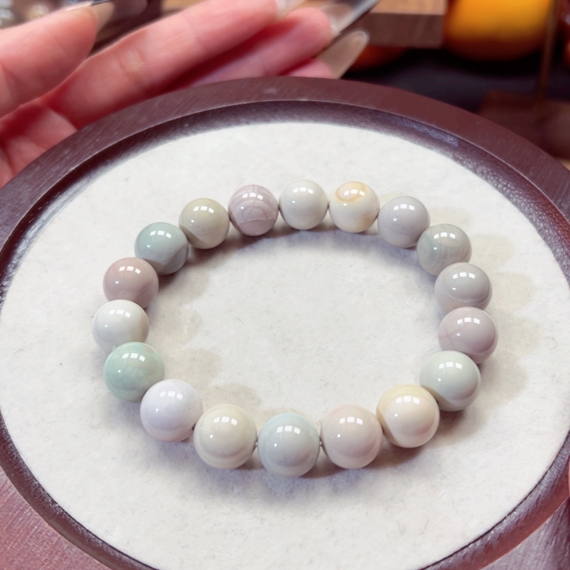 【闪购商品】石英质玉手链未镶嵌幼****68